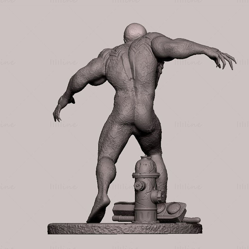 Modelo 3D de estátua de veneno final pronto para imprimir STL