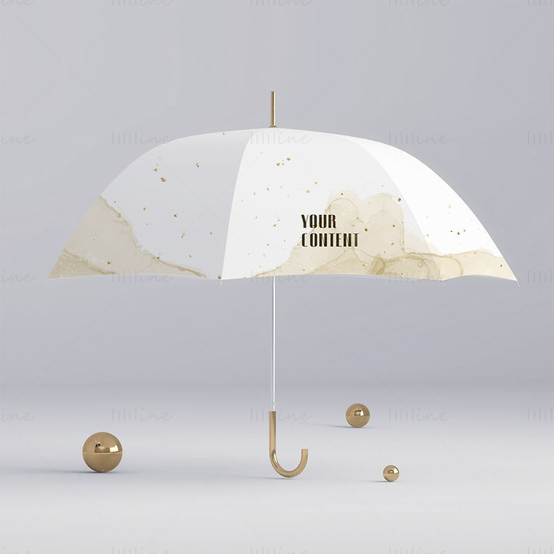 Maketa deštníku