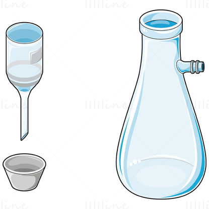 Vacuum flask vector