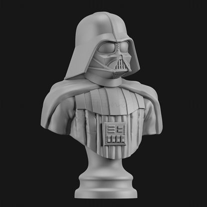 Darth Vader 3d baskı modeli