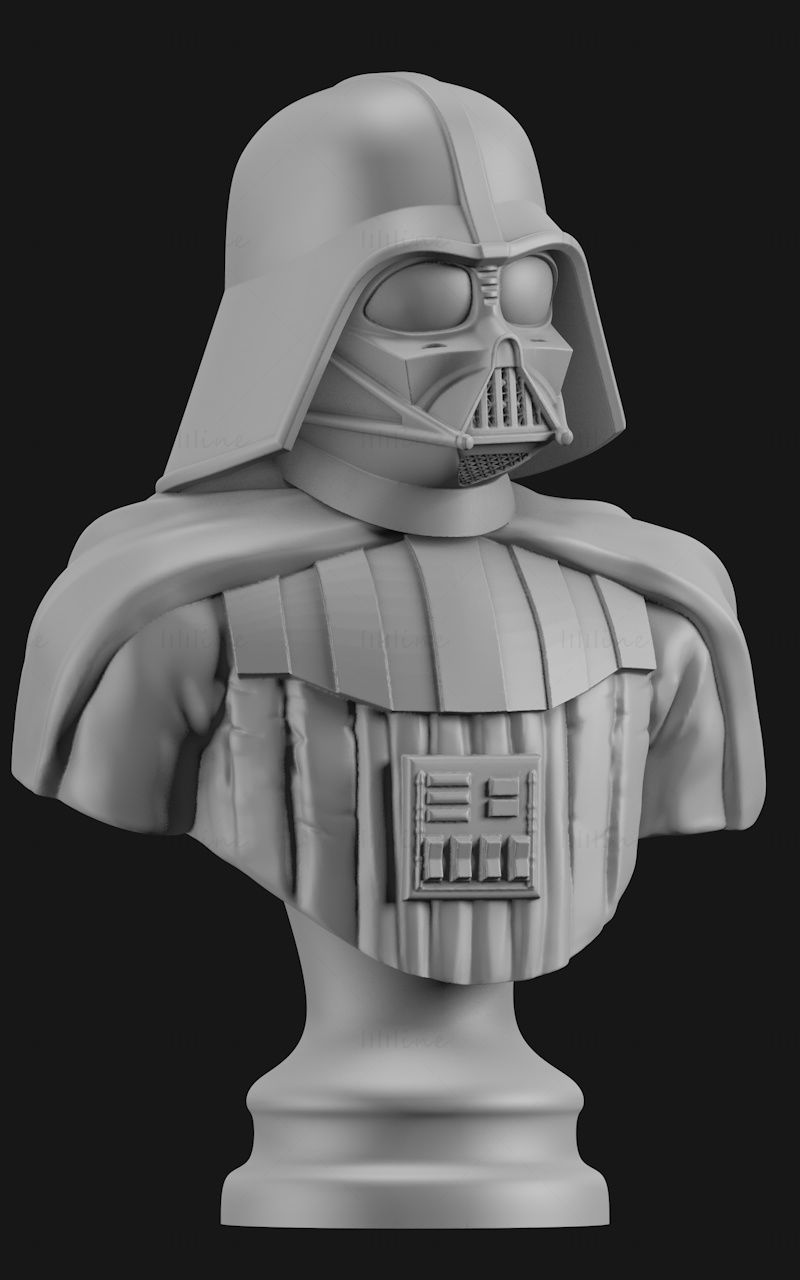 Darth Vader 3d baskı modeli