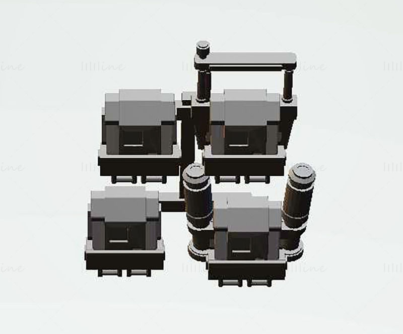 Mochilas Vanguard Modelo de impresión 3D STL