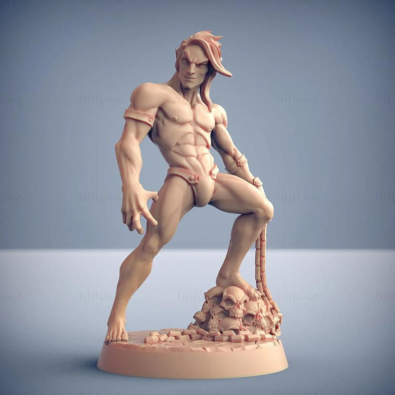 Vanos - Modelo de impresión 3D del demonio de la lujuria STL