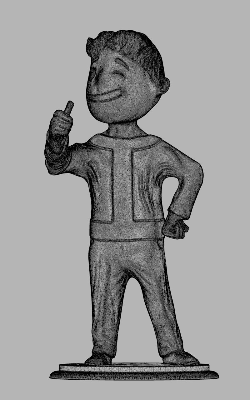 Vault boy 3d printing model stl