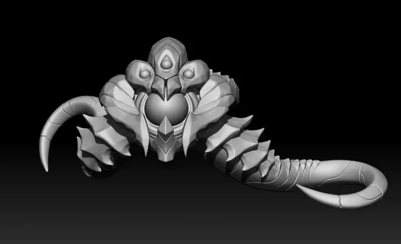 Вел'Коз Око Пустоты League of Legends 3D-печатная модель