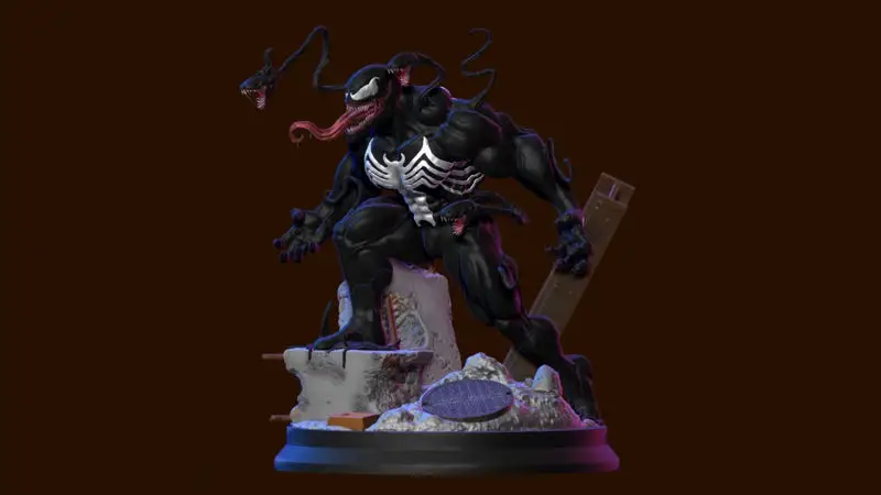 Venom Modelo de impressão 3D STL