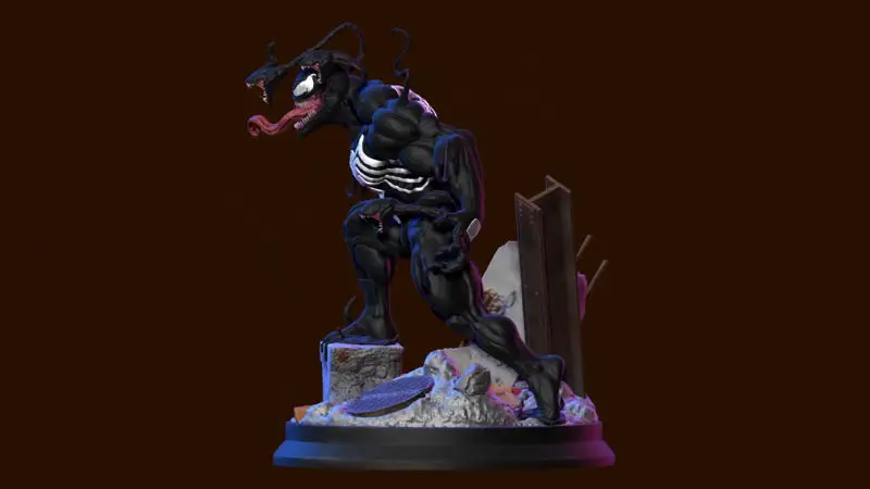 Venom 3D-Druckmodell STL
