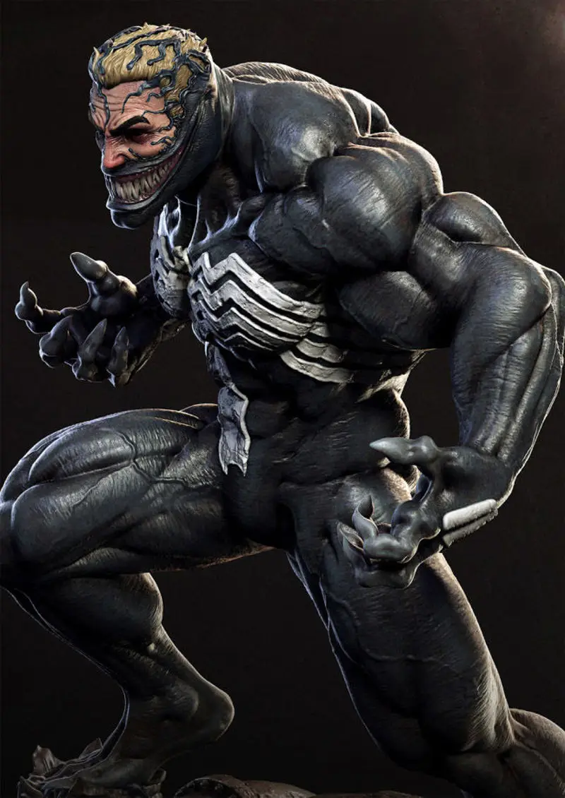 Modèle d'impression 3D Venom STL