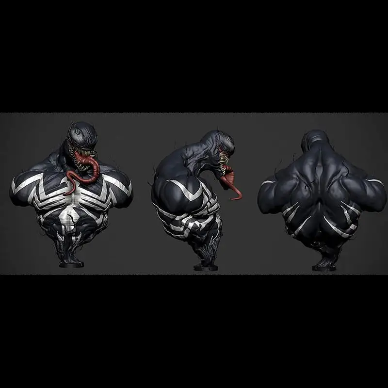 Modèle d'impression 3D Venom Bust STL