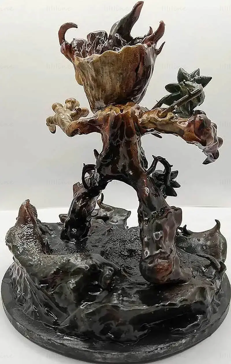 Venom Groot 3D Print Model STL
