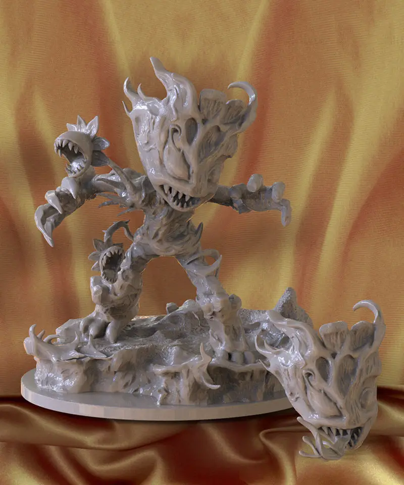 پرینت سه بعدی Venom Groot مدل STL