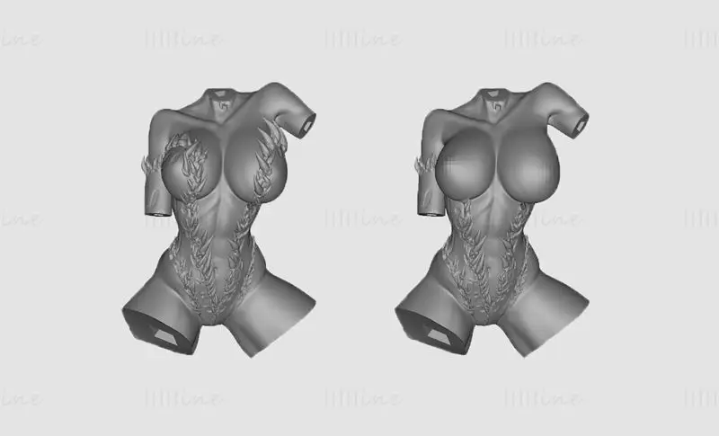 Venom Gwen Stacy Mary Jane 3D Baskı Modeli