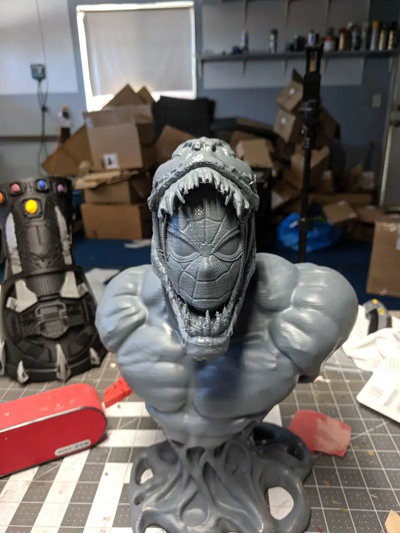 Venom Spidey Bust Modèle d'impression 3D STL