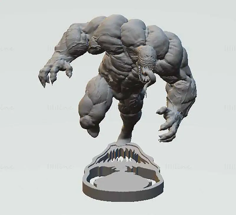 Statue de Venom modèle d'impression 3D STL