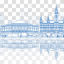 Vienna Skyline vector illustration