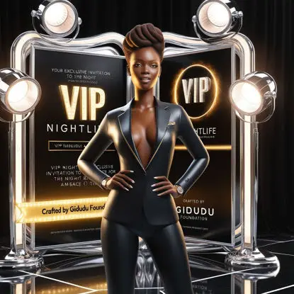 VIP Event Flyer Design Prints JPG