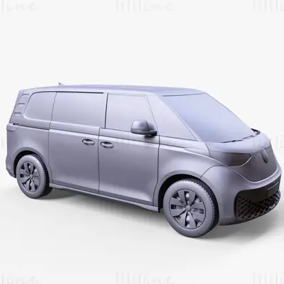 Volkswagen ID Buzz Cargo 3D modell