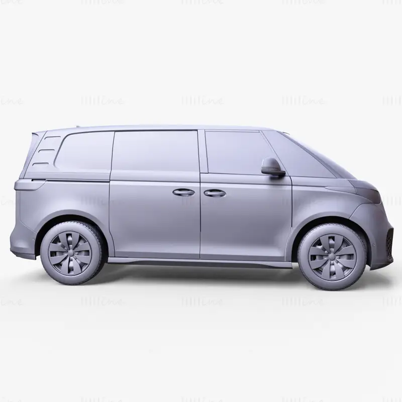 Volkswagen ID Buzz Cargo 3D Model