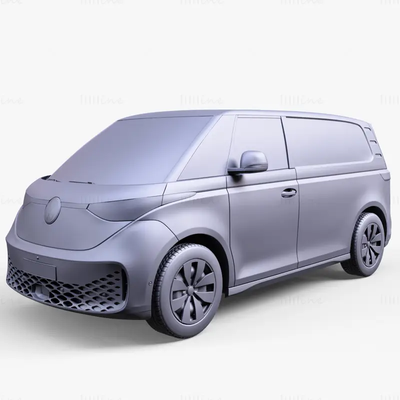 Volkswagen ID Buzz Cargo 3D модел