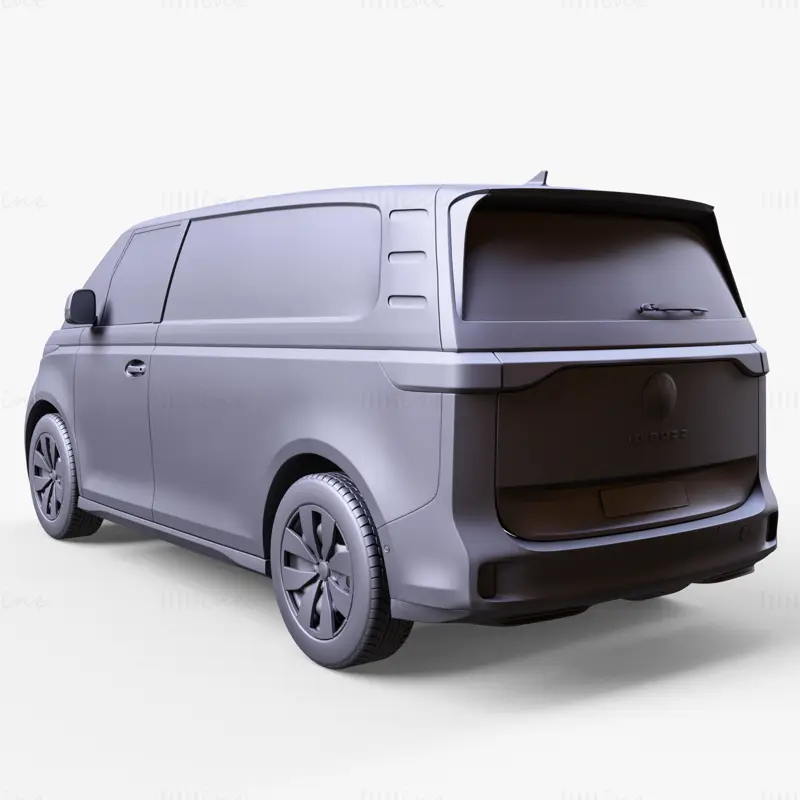 Volkswagen ID Buzz Cargo 3D модел