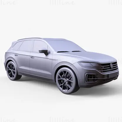 Volkswagen Touareg 2021 autós 3D modell