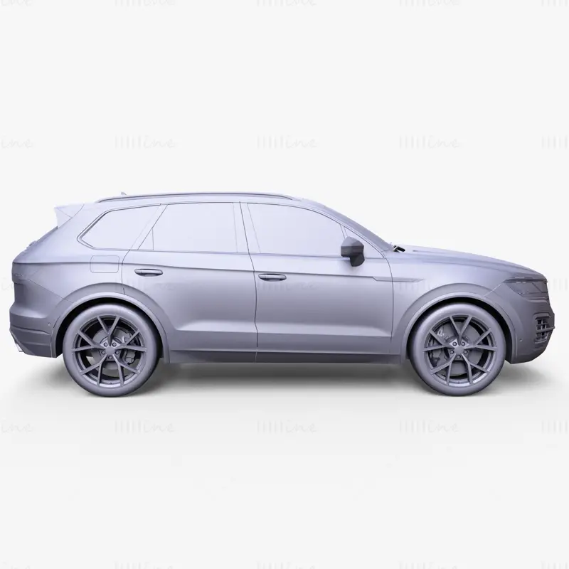 Volkswagen Touareg 2021 Coche Modelo 3D