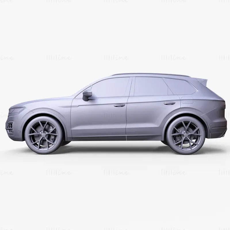 Volkswagen Touareg 2021 Coche Modelo 3D