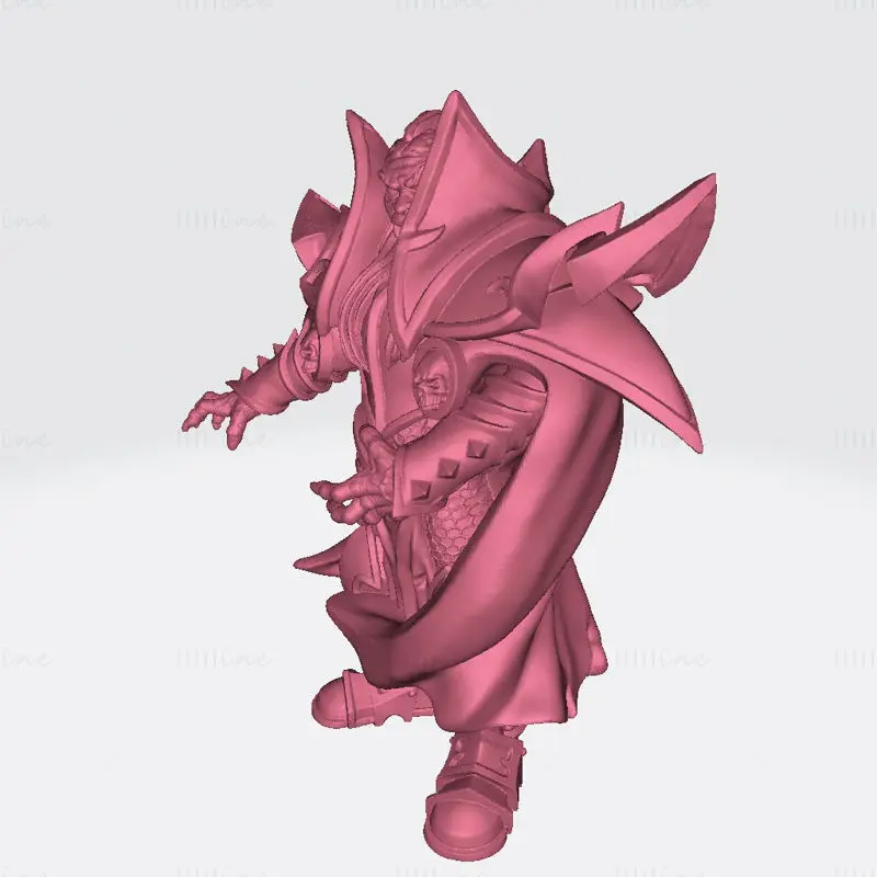 Do modelo de impressão 3D de miniaturas Lebruk