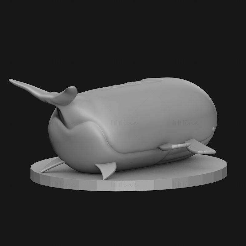 吼鲸王3D打印模型STL