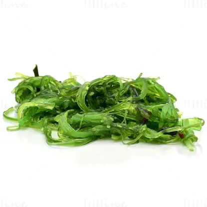 Wakame Seaweed image white background