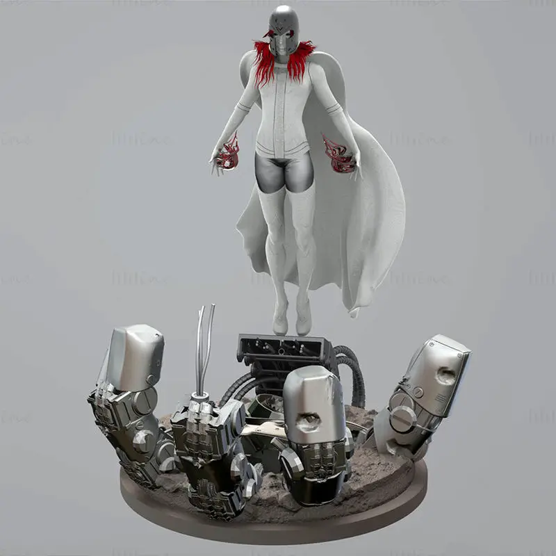 Wanda - Scarlet Witch 3D nyomtatási modell STL