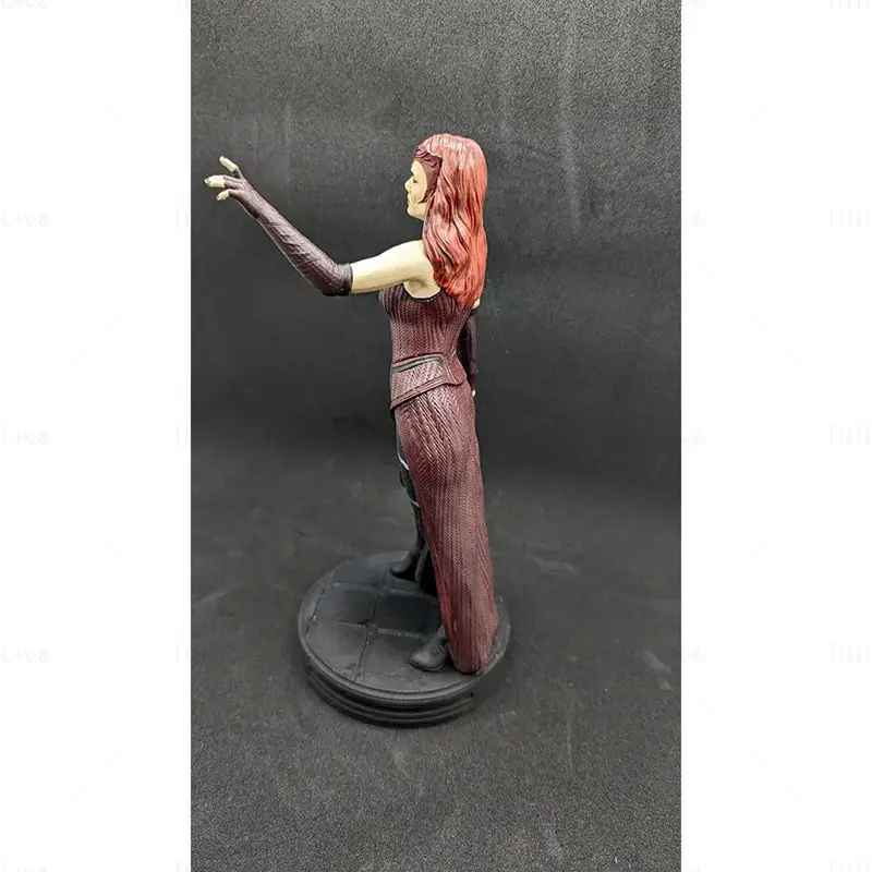 Wanda Scarlet Witch 3D-utskriftsmodell STL