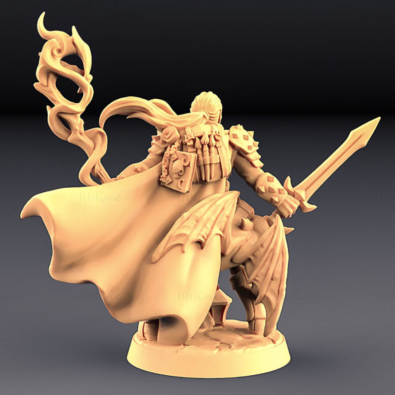 Wappellious Spellbrush 3D Printing Model