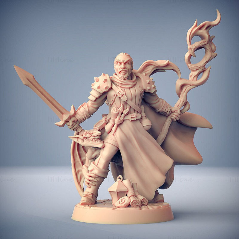 Wappellious Spellbrush 3D Printing Model