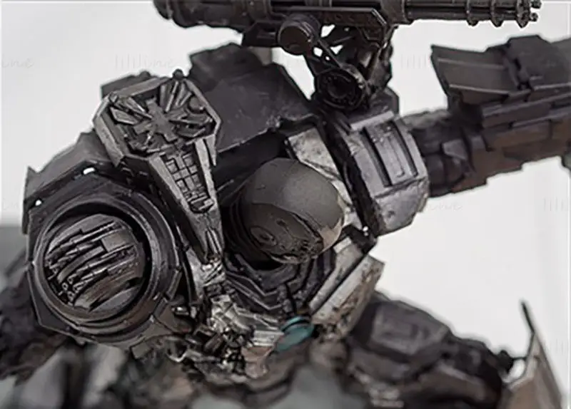 War Machine Figur 3D Druck Modell STL