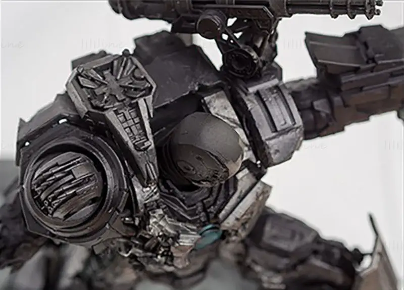 War Machine Figure 3D Printing Model STL