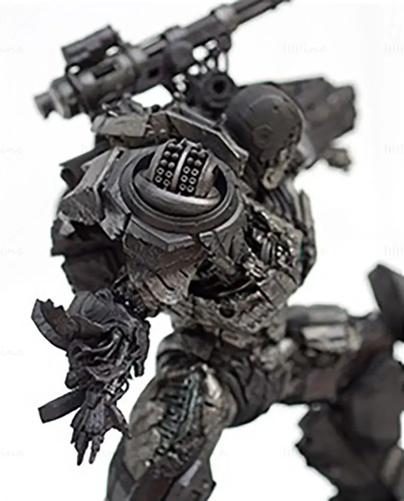 War Machine ábra 3D nyomtatási modell STL