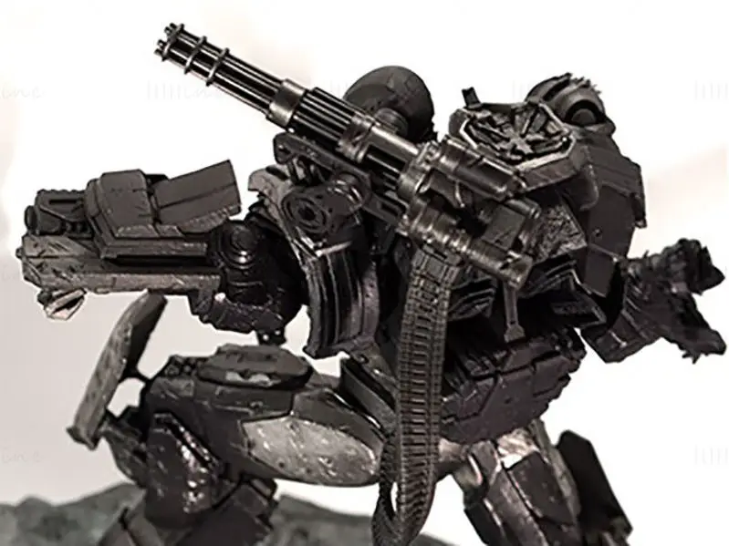 War Machine Figur 3D Druck Modell STL