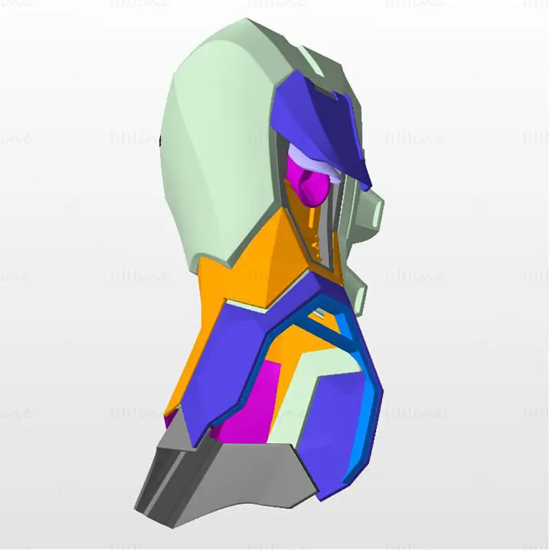 War Machine MK1 Iron Man Mark I Modèle d'impression 3D à armure complète