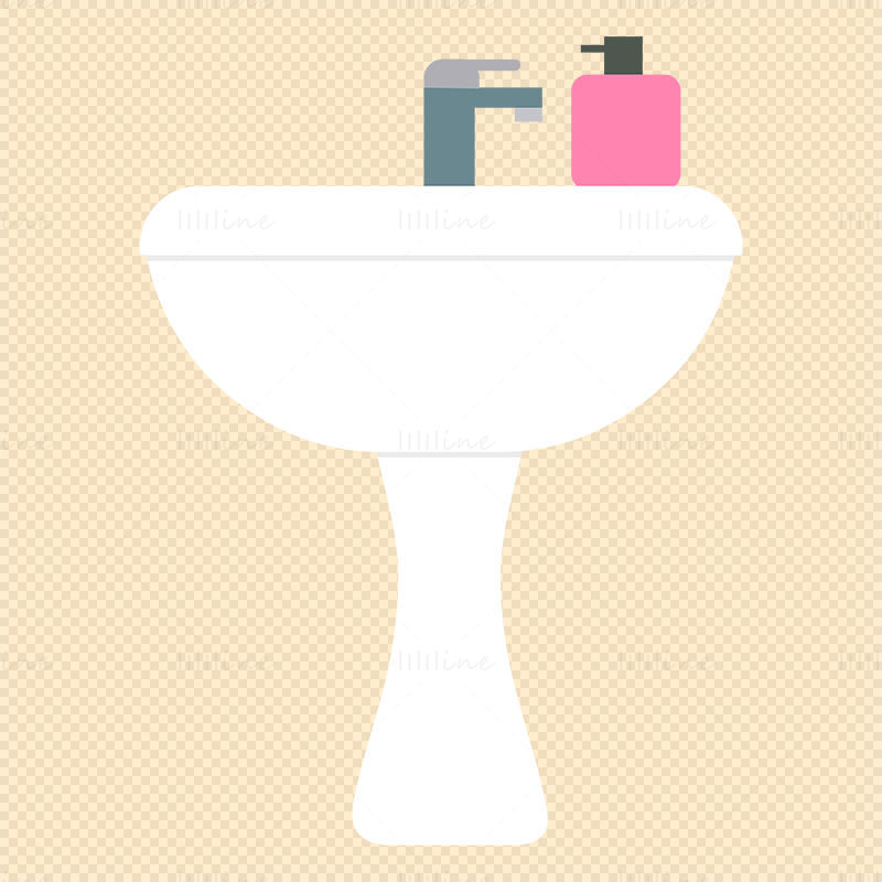 Washstand vector