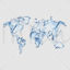 Water world map png
