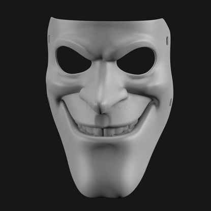 We Happy Few Bobby-Maske 3D-Druckmodell STL