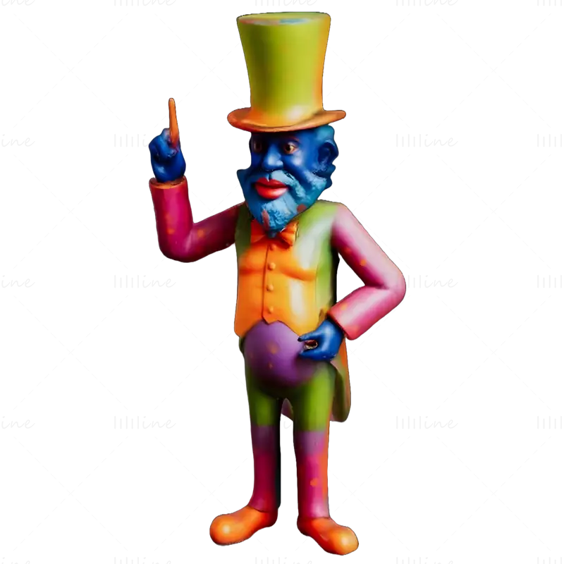 Whimsical Character 3D Print Model Collection