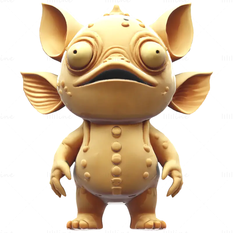 مجموعه مدل چاپ سه‌بعدی WhimsiFish AI Creature