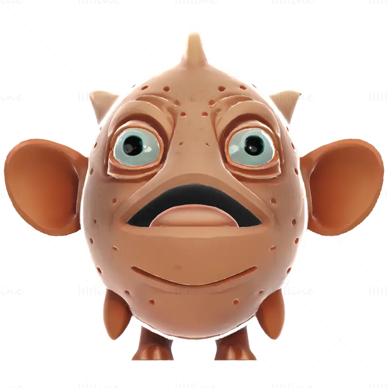 Kolekce 3D modelů WhimsiFish Friends