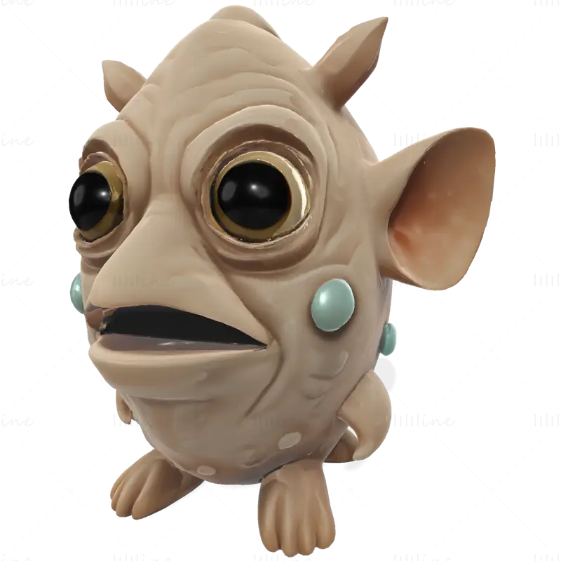 Kolekce 3D modelů WhimsiFish Friends