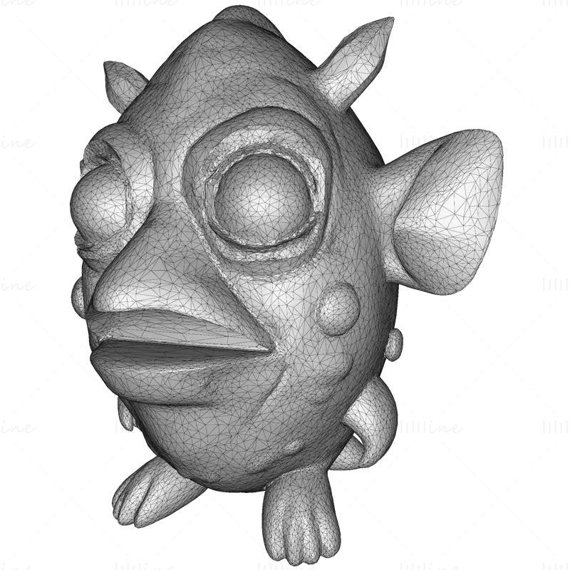 Kolekce 3D modelů WhimsiFish Friends