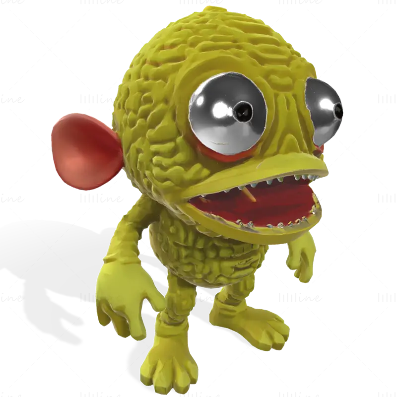 Kolekce 3D modelů WhimsiFish Friends
