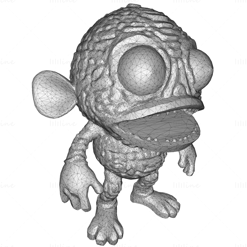 Kolekce 3D modelů WhimsiFish Friends