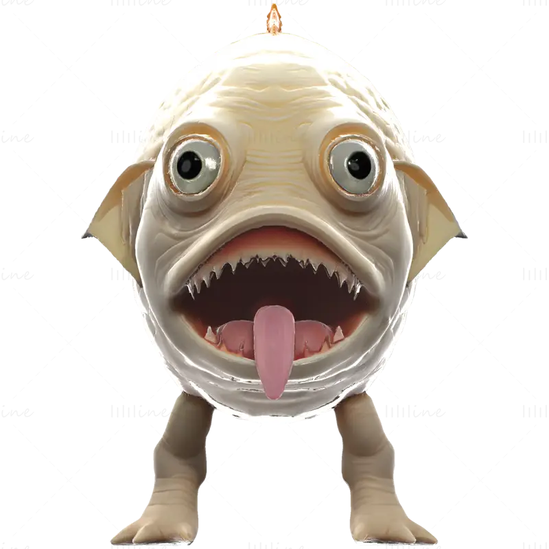 Kolekce 3D modelů WhimsiFish Friends